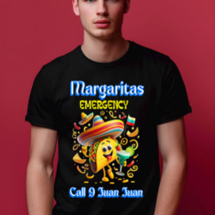 Geschmack von Mexiko Margarita Notfall T-Shirt