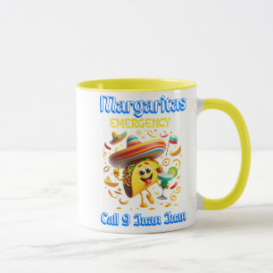 Geschmack von Mexiko Margarita Notfall Tasse