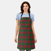 Geschmack von Scotland Clan MacCulloch Tartan Schürze (Getragen)