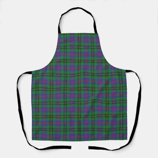 Geschmack von Scotland Clan Wood Jagd Tartan Schürze (Vorderseite)