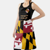 Geschmack von Zuhause & Maryland Flag, Maryland /K Schürze (InSitu)