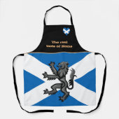 Geschmack von Zuhause & Scottish Flag, Cooking / S Schürze (Vorderseite)