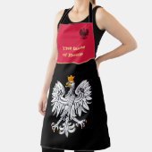 Geschmack von Zuhause und polnischer Flagge, Polen Schürze (InSitu)