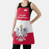 Geschmack von Zuhause und polnischer Flagge, Polen Schürze (InSitu)