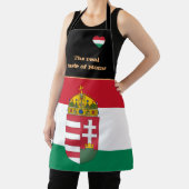 Geschmack von Zuhause und ungarischer Flagge, Unga Schürze (InSitu)