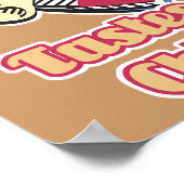 Geschmack wie Huhn Poster (Ecke)