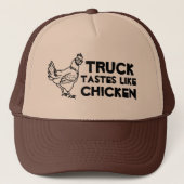 Geschmäcke mögen Huhn? Truckerkappe (Vorderseite)