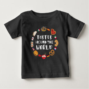 Geschmäcker auf der ganzen Welt Baby T-shirt