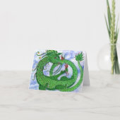 Geschmäcker wie Peppermint Feiertagskarte (Vorderseite)