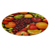 Geschmackhaftes Obst_ Schneidebrett (Ecke)