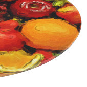 Geschmackhaftes Obst_ Schneidebrett (Ecke)