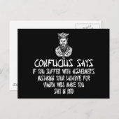 Geschmackloser Spaß Postkarte (Vorne/Hinten)