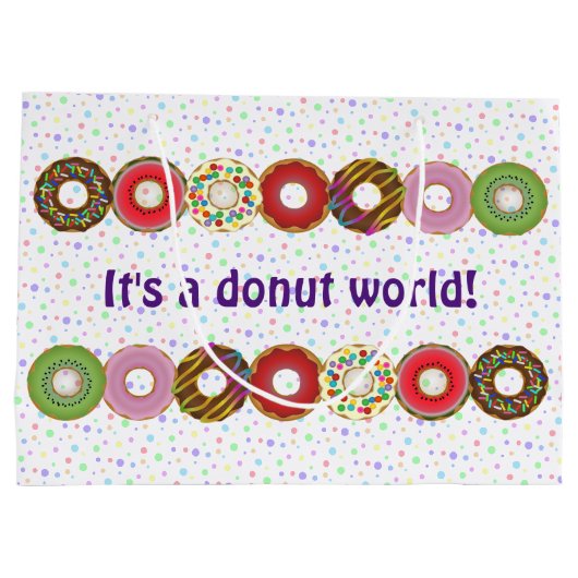 Geschmacksgeschenk Große Geschenktüte (Rückseite)