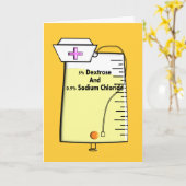 Geschmacksmuster der Krankenschwester IV Karte (Gelbe Blume)