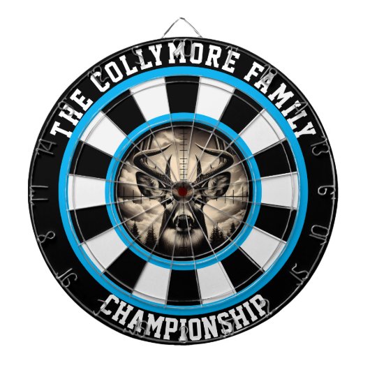 Geschmacksmuster für gedroschene Hirsche Dartscheibe (vorne)