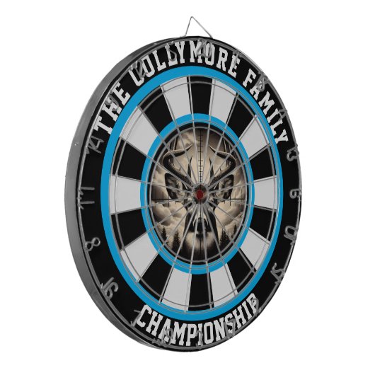 Geschmacksmuster für gedroschene Hirsche Dartscheibe (Vorderseite Links)