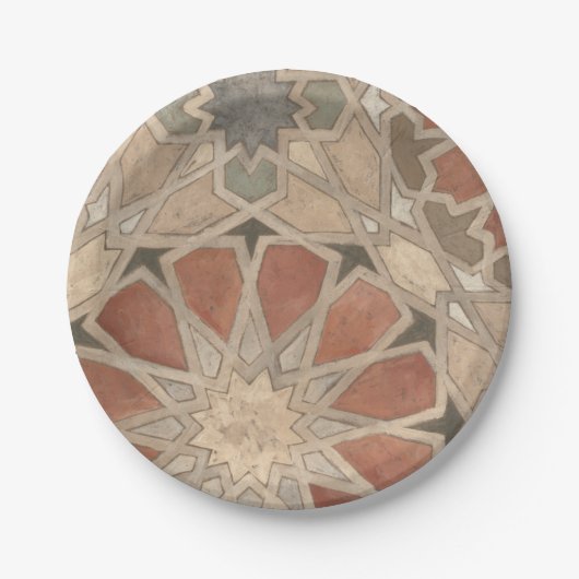 Geschmacksmuster von Marrakesch I Pappteller (Vorderseite)