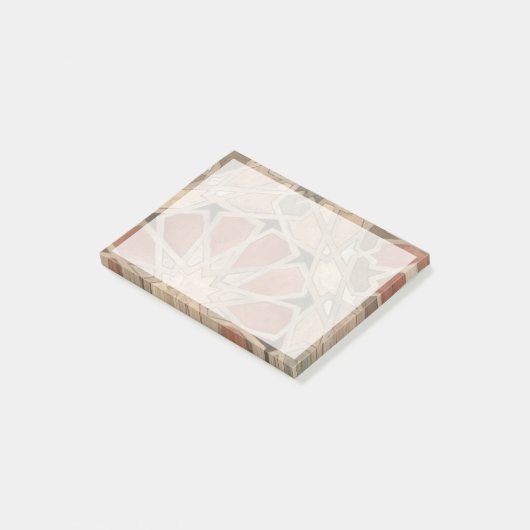 Geschmacksmuster von Marrakesch I Post-it Klebezettel (angewinkelt)