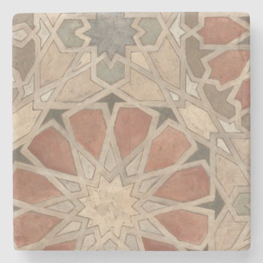 Geschmacksmuster von Marrakesch I Steinuntersetzer (Vorderseite)