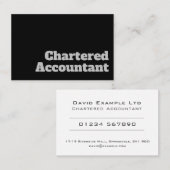 Geschmacksmustergeschäft für bestellte und gechart visitenkarte (Vorne/Hinten)