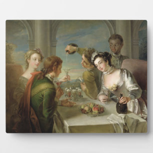 Geschmackssinn, c.1744-47 (Öl auf Leinwand) (siehe Fotoplatte
