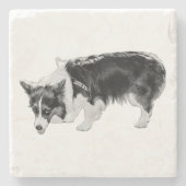 Geschmackstest Steinuntersetzer (Vorderseite)