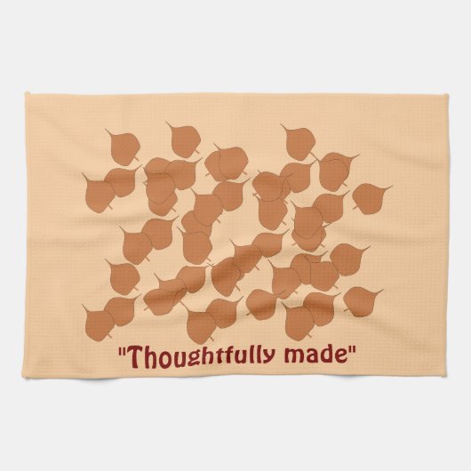 Geschmackvoll eingerichtetes Küchenhandtuch Geschirrtuch (Horizontal)