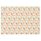 Geschmackvoll farbiges Eis-Muster Tischdecke (Vorderseite (Horizontal))