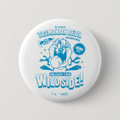 Geschmackvoll Retro TAZ™ Button (Vorderseite)
