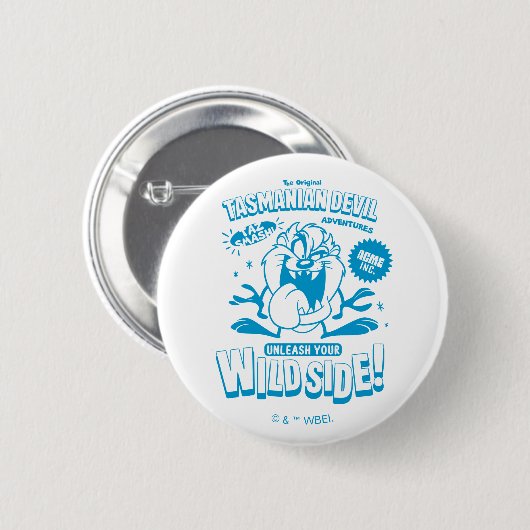 Geschmackvoll Retro TAZ™ Button (Vorne & Hinten)