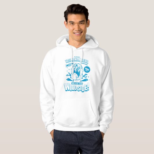 Geschmackvoll Retro TAZ™ Hoodie (Vorne ganz)