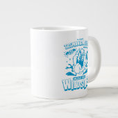 Geschmackvoll Retro TAZ™ Jumbo-Tasse (Vorderseite Rechts)