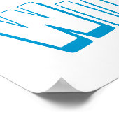 Geschmackvoll Retro TAZ™ Poster (Ecke)