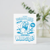 Geschmackvoll Retro TAZ™ Postkarte (Stehend Vorderseite)