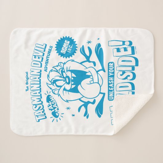 Geschmackvoll Retro TAZ™ Sherpadecke (Vorderseite (Horizontal))