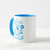 Geschmackvoll Retro TAZ™ Tasse (Vorderseite Links)