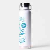 Geschmackvoll Retro TAZ™ Trinkflasche (Rückseite)