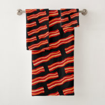 Geschmackvolle Bacon Strips Muster