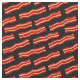 Geschmackvolle Bacon Strips Muster Stoff