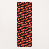 Geschmackvolle Bacon Strips Muster Yogamatte (Vorderseite)
