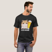 Geschmackvolle Bier X Sad Hamster Meme Beer Wheat T-Shirt (Vorne ganz)
