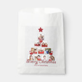 Geschmackvolle Candy Cane Weihnachtsbaum Foto Coll Geschenktütchen (Vorderseite)