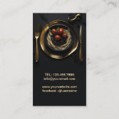 Geschmackvolle Einfachheit: Unsere Tomate Visitenkarte (Rückseite)