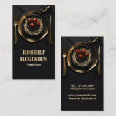 Geschmackvolle Einfachheit: Unsere Tomate Visitenkarte (Vorne/Hinten)