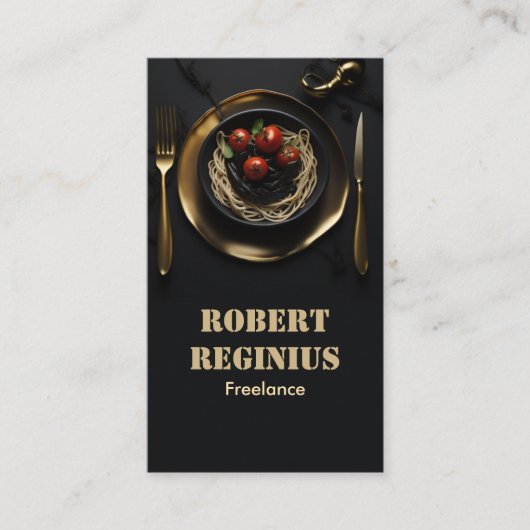 Geschmackvolle Einfachheit: Unsere Tomate Visitenkarte (Vorderseite)