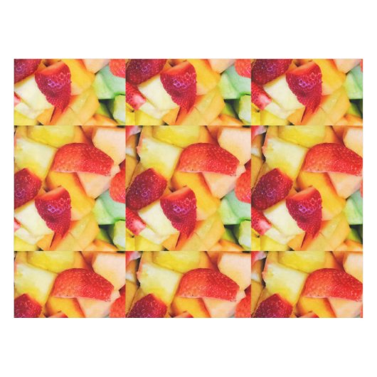 Geschmackvolle Frucht Tischdecke (Vorderseite (Horizontal))