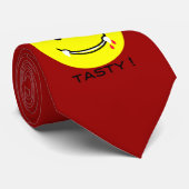 'geschmackvolle GESICHTS-KRAWATTE Krawatte (Gerollt)