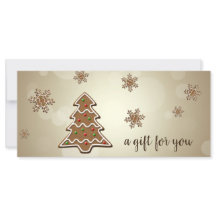 Geschmackvolle Gingerbrot Weihnachtsbaum-Geschenkk