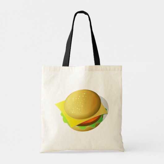 Geschmackvolle Hamburger Tote Tasche (Rückseite)