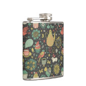 Geschmackvolle helle Tee-Karte Flachmann (Rechts)